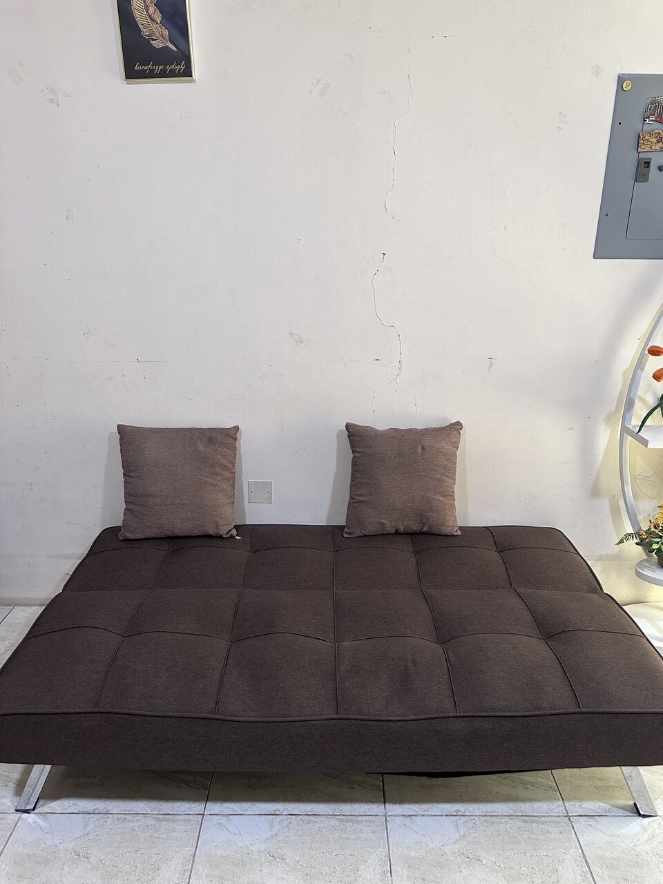 Jubail, Household Items, SAR 550,  Sofa Cum Bed, Maple Plant Stand, Book Shelf