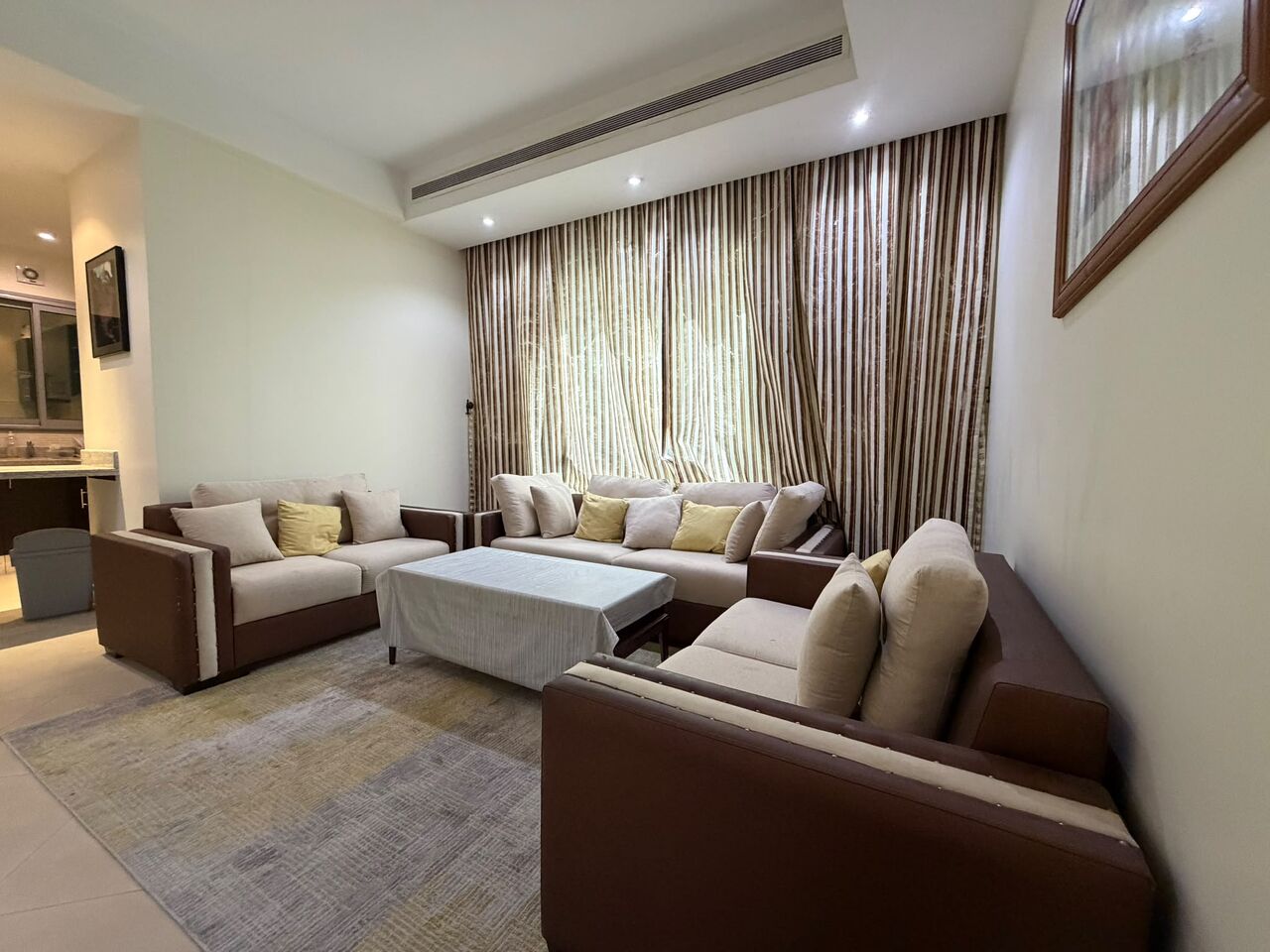 Juffair, Apartments, Flats, Houses & Villas, BHD 280/month,  Furnished,  1 BR,  Apartment For Rent In Juffair | Spacious Hall | Pool & Gym