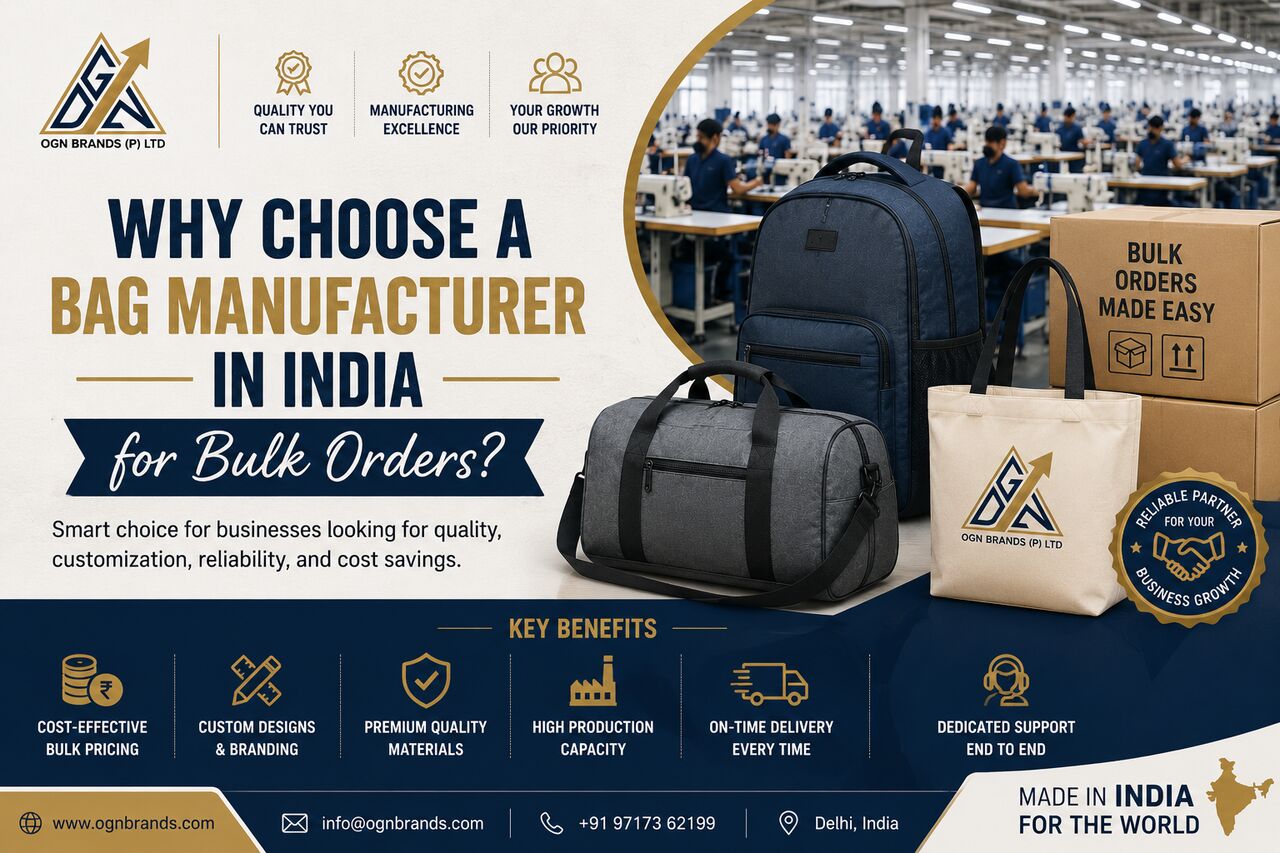 New Delhi, Business, Bag Manufacturer In India | Custom OEM & Corporate Bags