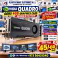 BHD 45,  NVidia Quadro DDR5 4GB Graphics Card - Very Good Working - Ready To Use - In Just 45/-BD