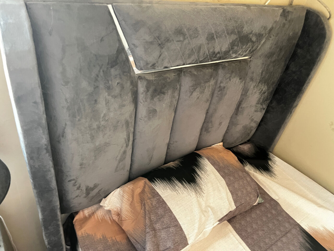 Dammam, Furniture, SAR 380,  Modern Bed With Matress (lightly Used)