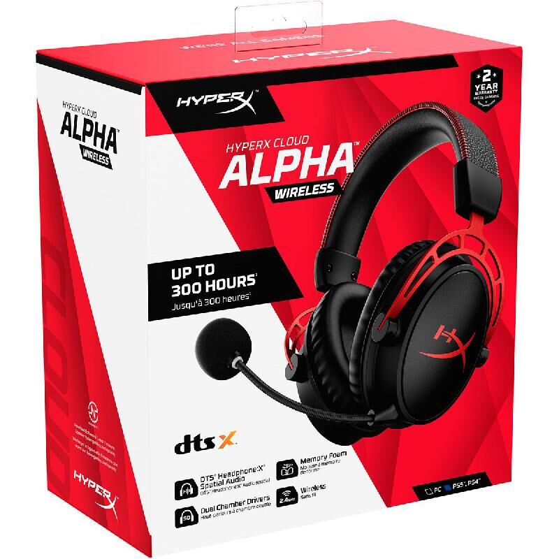 Riyadh, Electronics, SAR 290,  Wireless HyperX Cloud Alpha Gaming Headset - 50 Percent Off