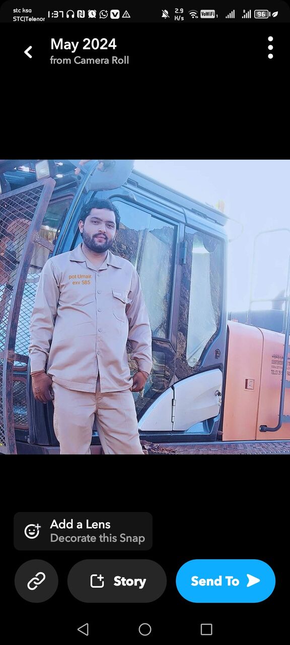 Sulai, Job Seekers, Excavator Operator