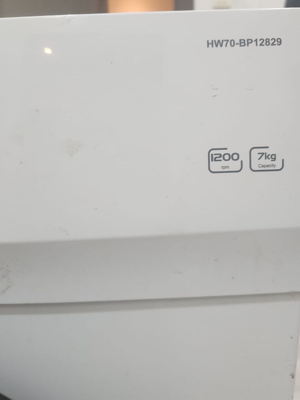 Al Yasmin, Appliances, SAR 800,  Haier 7kg Front Load Washing Machine &ndash; Inverter, 1200 RPM