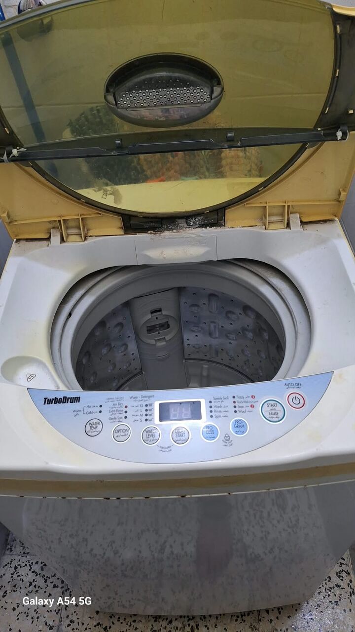 Dammam, Household Items, SAR 400,  Fully Automatic 7.5kg LG Washing Machine For Sale