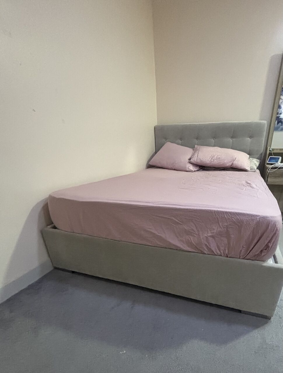 Hofuf, Furniture, SAR 1500,  QUEEN SIZE BED WIT MATTRESS