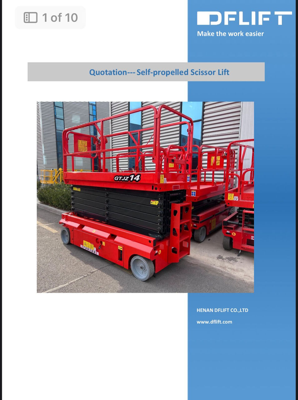 Al Malaz, Industrial Machinery, SAR 50000,  Professional Electric Scissor Lift Designed For Construction, MEP, Maintenance, And Facili