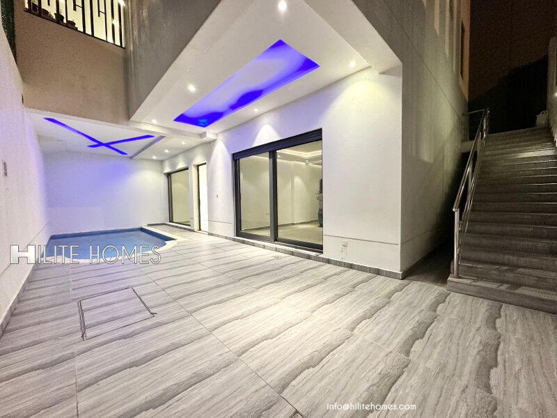 Abu Fatira, Apartments, Flats, Houses & Villas, KWD 850/month,  3 BR,  Three Master Bedroom Basement Floor With Private Pool For Rent In Abu Fatira