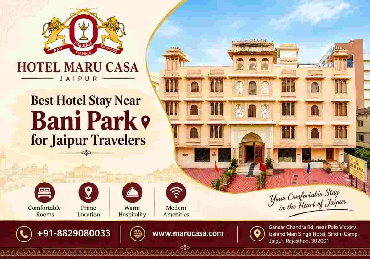 Jaipur, Restaurants, Best Hotel Stay Near Bani Park For Jaipur Travelers