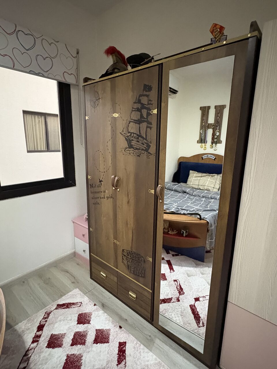 Al Nuzha, Furniture, SAR 1200,  Pirate Bed, Side Table And Cupboard