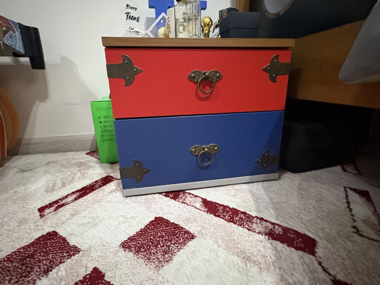 Al Nuzha, Furniture, SAR 1200,  Pirate Bed, Side Table And Cupboard