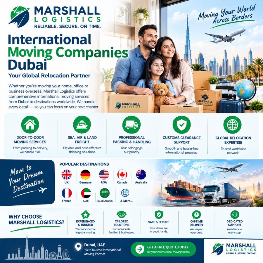 Sharjah, Cargo, Relocation Companies In Dubai