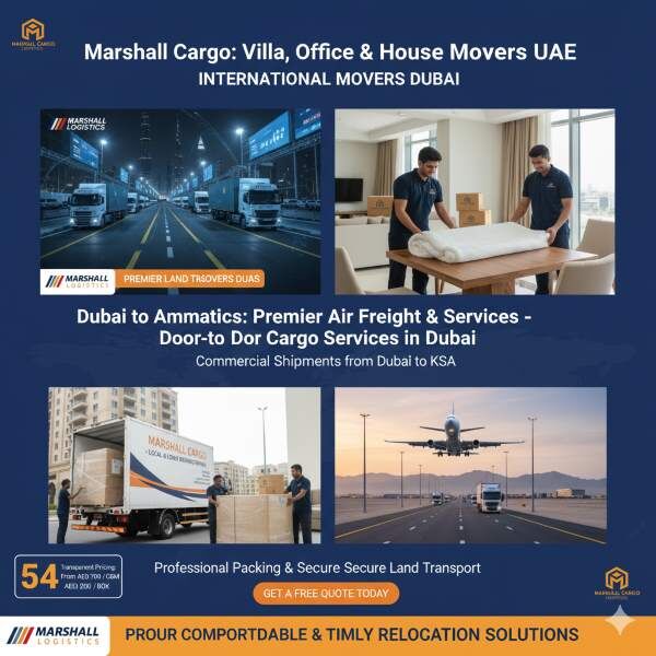 Sharjah, Cargo, Relocation Companies In Dubai