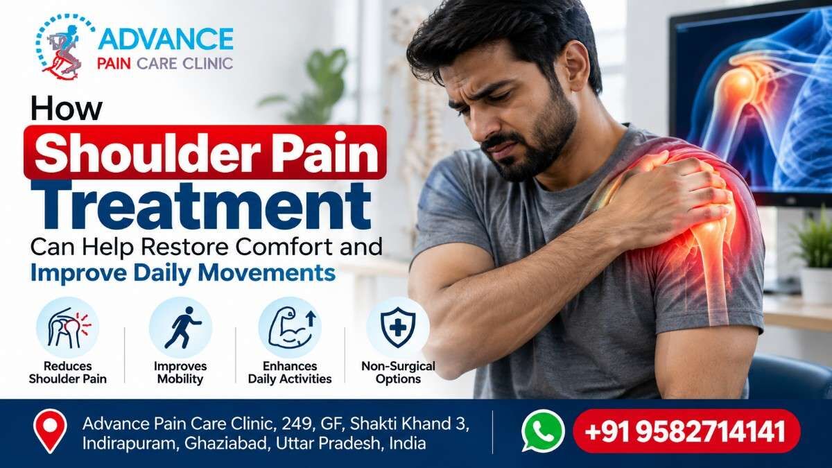 Ghaziabad, Elder Care, Understanding Shoulder Pain Treatment In Indirapuram For Mobility