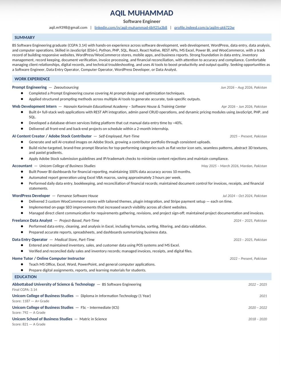 Ajman, Job Seekers, DATA ENTRY, COMPUTER SPECIALIST, SOFTWARE ENGINEER, IT Support Engineer, Administrative
