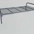 SAR 100,  STURDY WHITE SINGLE BED(FREE MATTRESS)