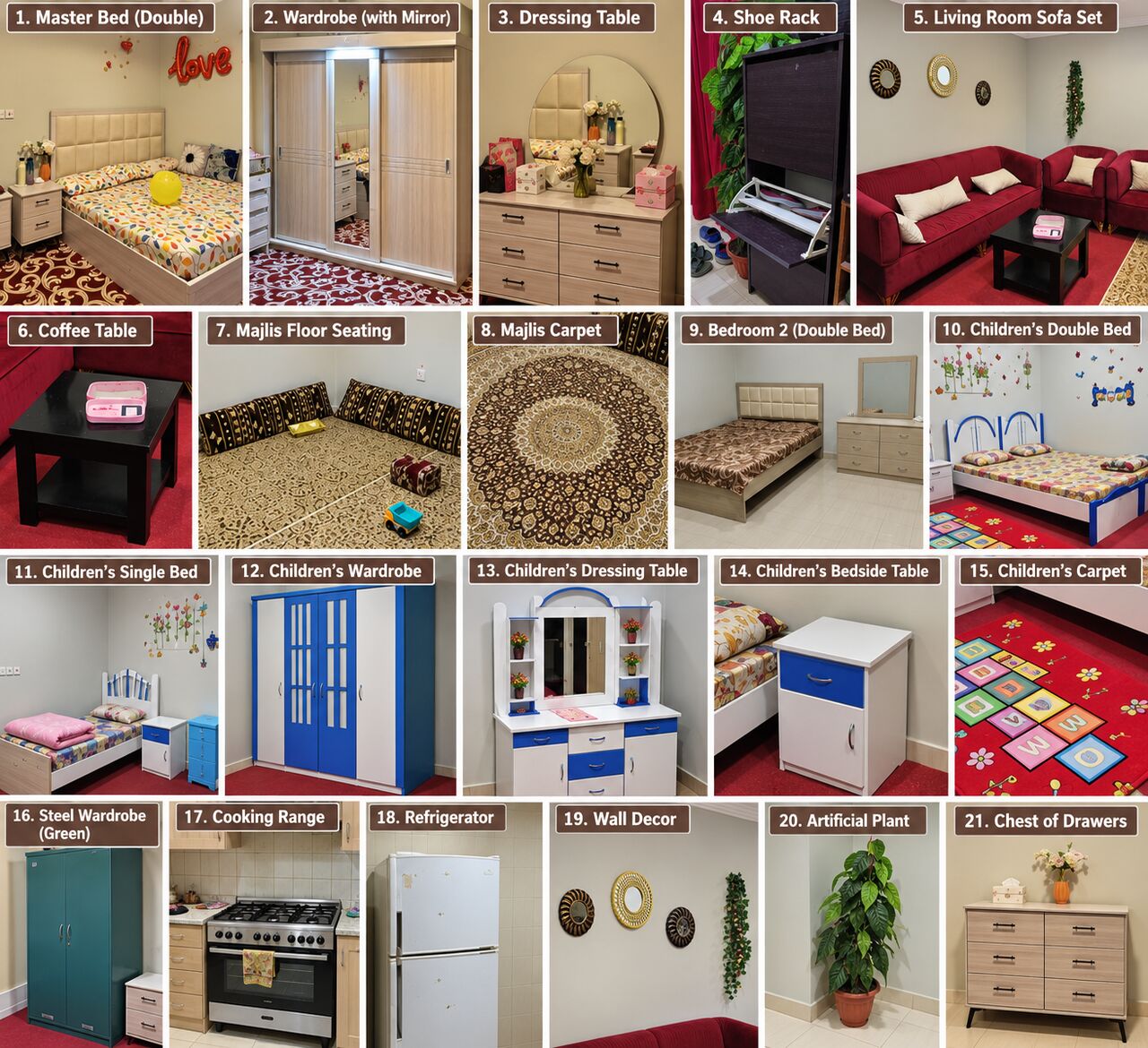 Al Malaz, Household Items, HOUSEHOLD ITEMS FOR SALE IN CHEAP PRICES