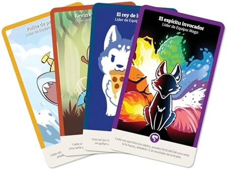 Riyadh, Toys & Games, SAR 60,  TeeTurtle Here To Slay Strategy Card Game Spanish Edition - New