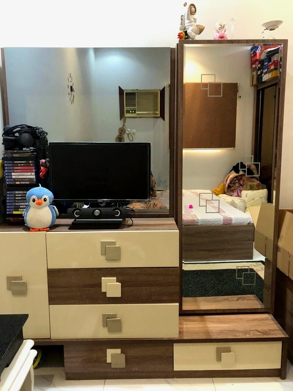 Jeddah, Furniture, SAR 1800,  Turkish Wooden Style 7 Pic Set With Led Lube