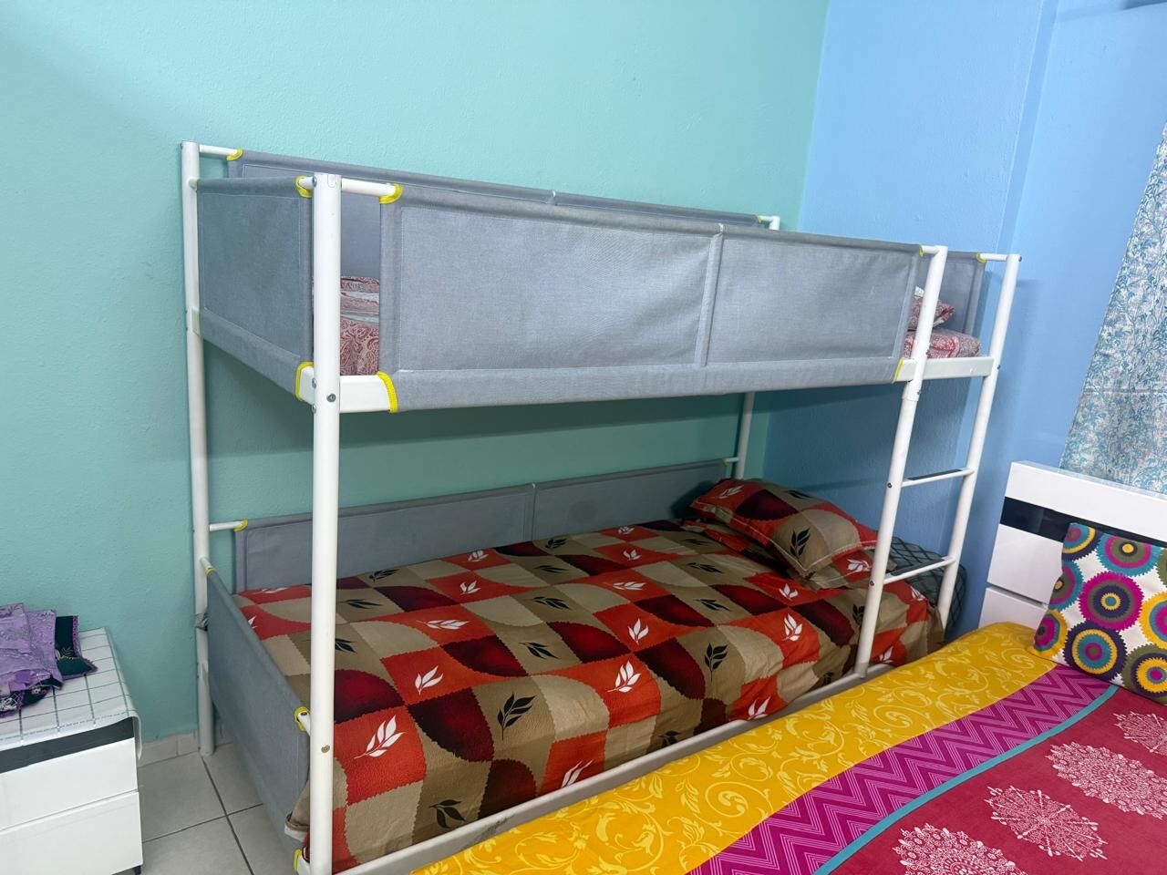 Al Malaz, Furniture, SAR 650,  IKEA Bunker Bed With Single Mattresses