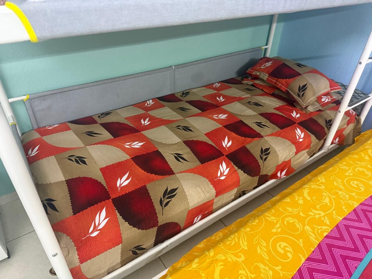 Al Malaz, Furniture, SAR 650,  IKEA Bunker Bed With Single Mattresses