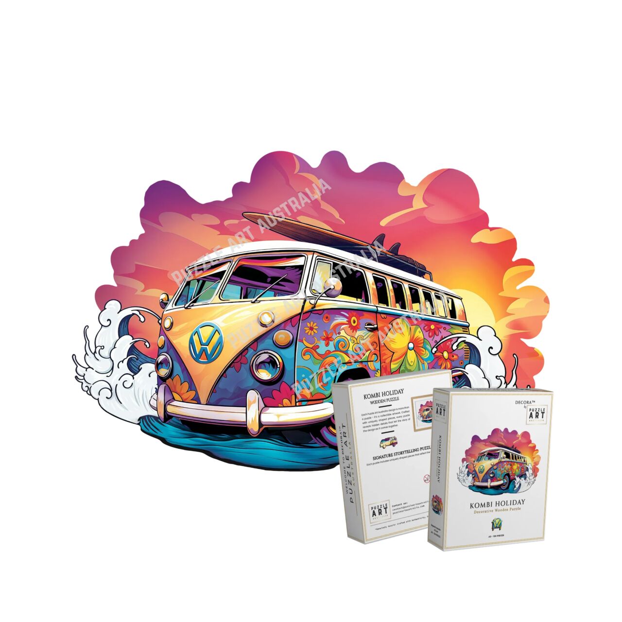 Sydney, Baby & Kid Stuff, AUD 55,  Kombi Holiday - Puzzle Art Australia
