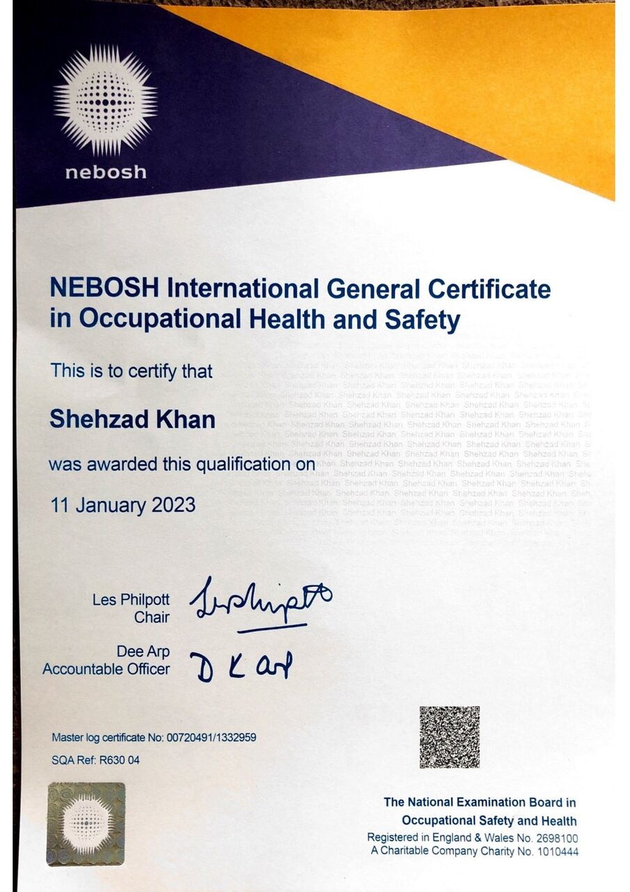 Riyadh, Job Seekers, Safety / HSE Officer | NEBOSH | HSE Diploma | EHS Card | Available In Saudi Arabia