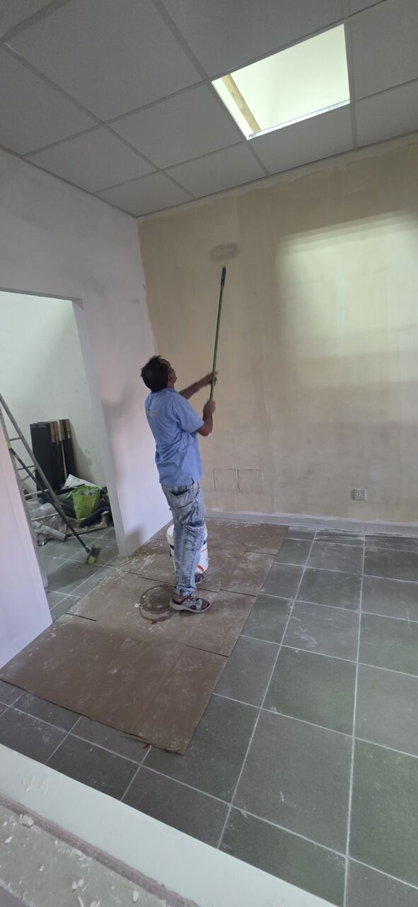 Sharjah, Interior Design, Gypsum Partition Warehouse Sharjah