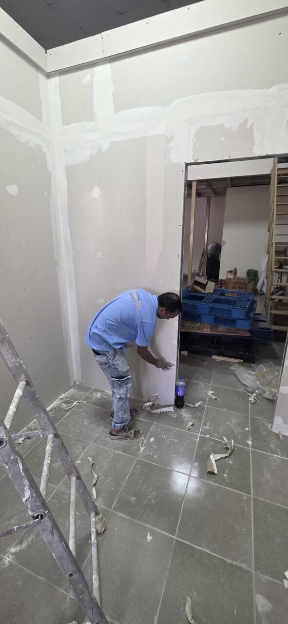 Sharjah, Interior Design, Gypsum Partition Warehouse Sharjah