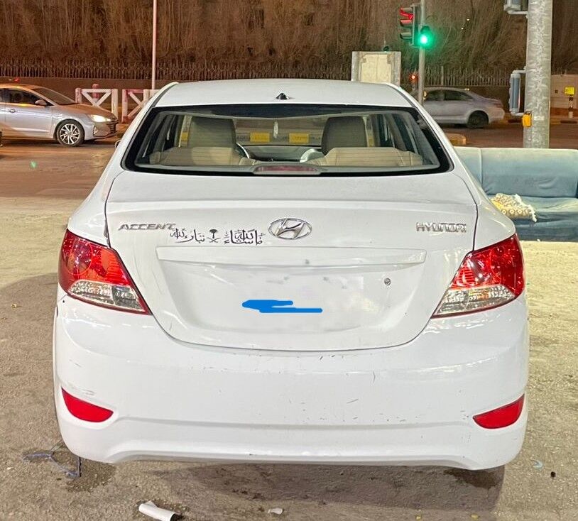 Al Malaz, Household Items, SAR 16000,  Accent Car 2013 Model White