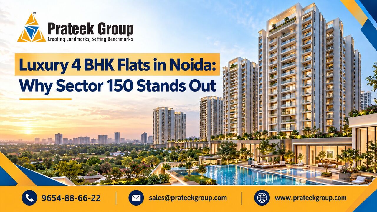 Noida, Real Estate, Luxury 4 BHK Flats In Noida: Why Sector 150 Stands Out
