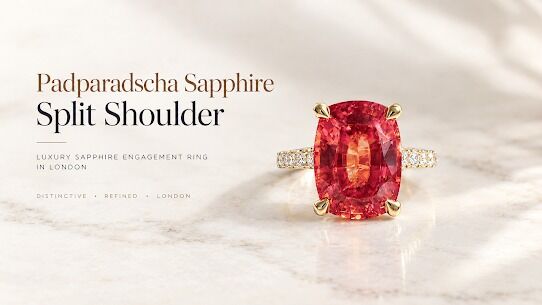 London, Jewelry, GBP 2950,  Luxury Sapphire Engagement Rings: Timeless Elegance & Royal Brilliance