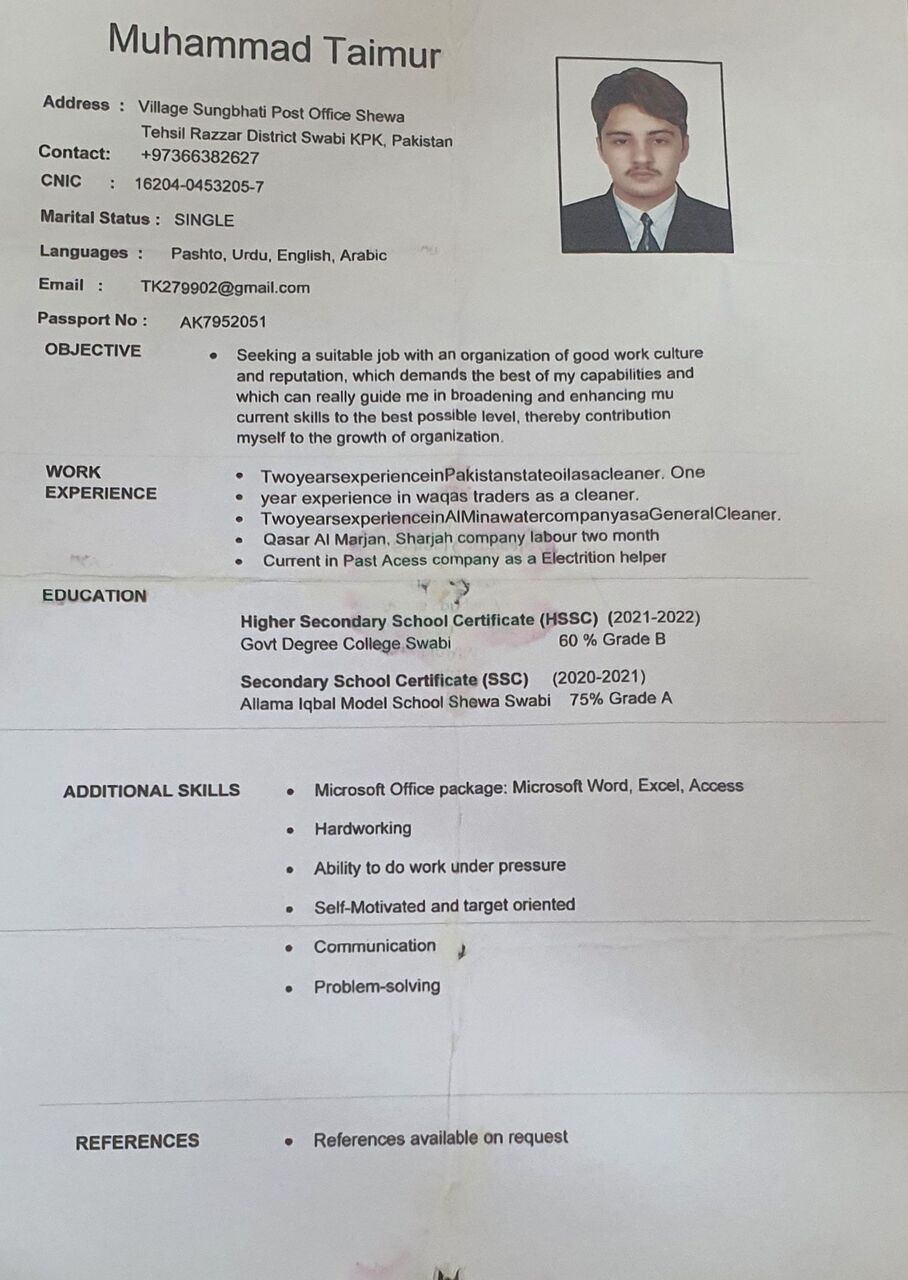 Zallaq, Job Seekers, Housemaid(Domestic Work(