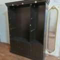 SAR 550, Wooden Bookshelf With Glass Doors- SAR 550 (Negotiable)