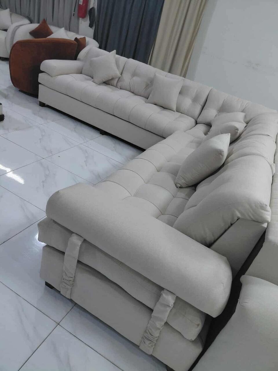 Al Aqeeq, Furniture, SAR 1650,  American Luxury Comfortable L Shape Sofa Set