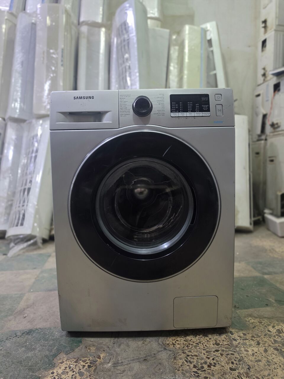 Al Murabba, Appliances, SAR 750,  Samsung Eco Bubble 9KG Front Load Washing Machine