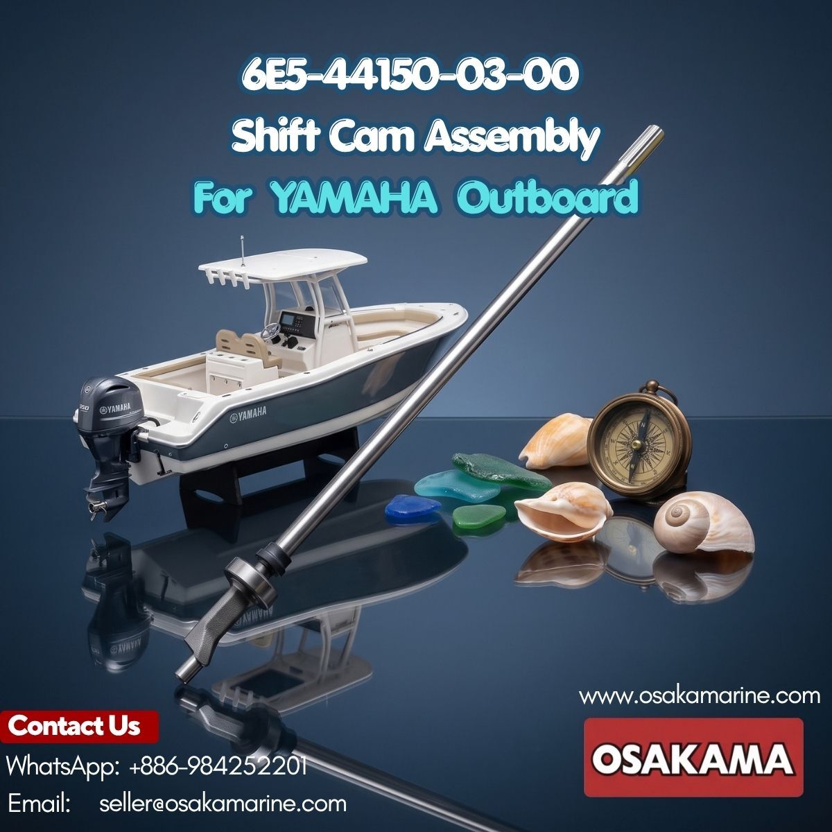 Quito, Auto Parts, USD 99999,  SHIFT CAM ASSEMBLY &ndash; 6E5-44150-03-00 FOR YAMAHA OUTBOARD