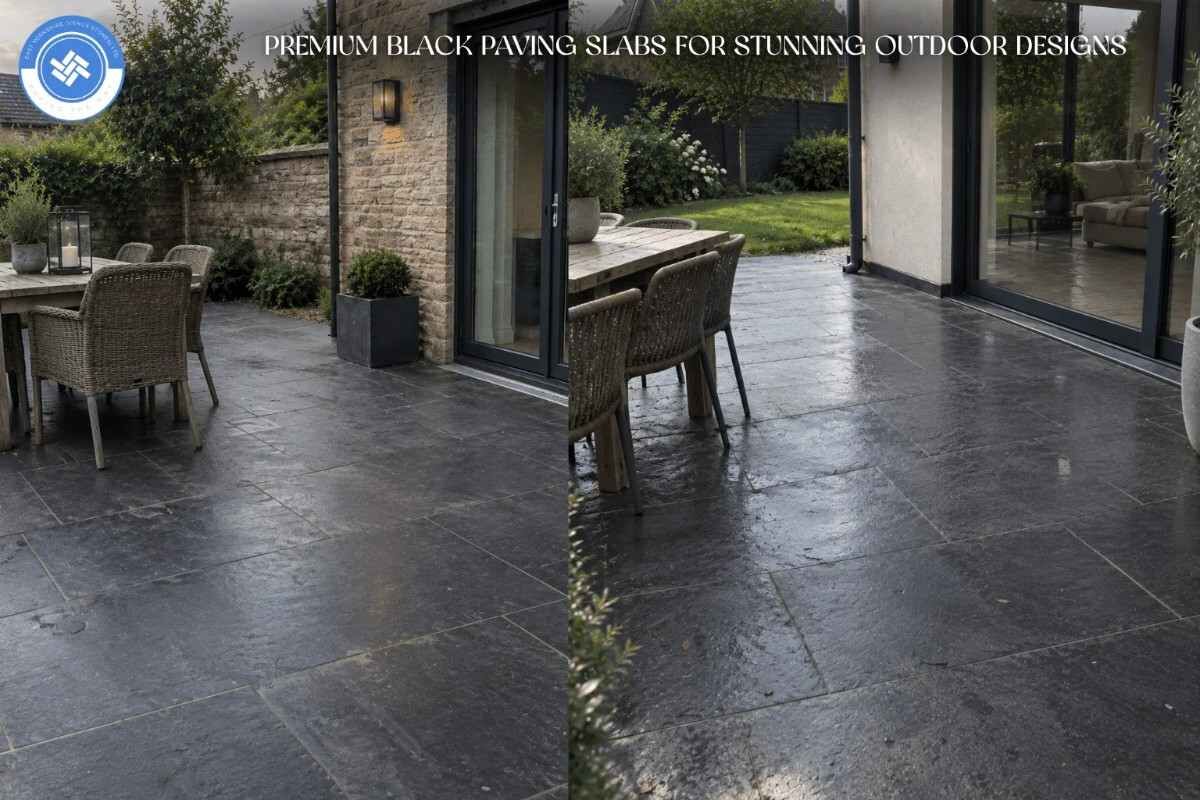 London, Farm & Garden, Premium Black Paving Slabs For Stunning Outdoor Designs