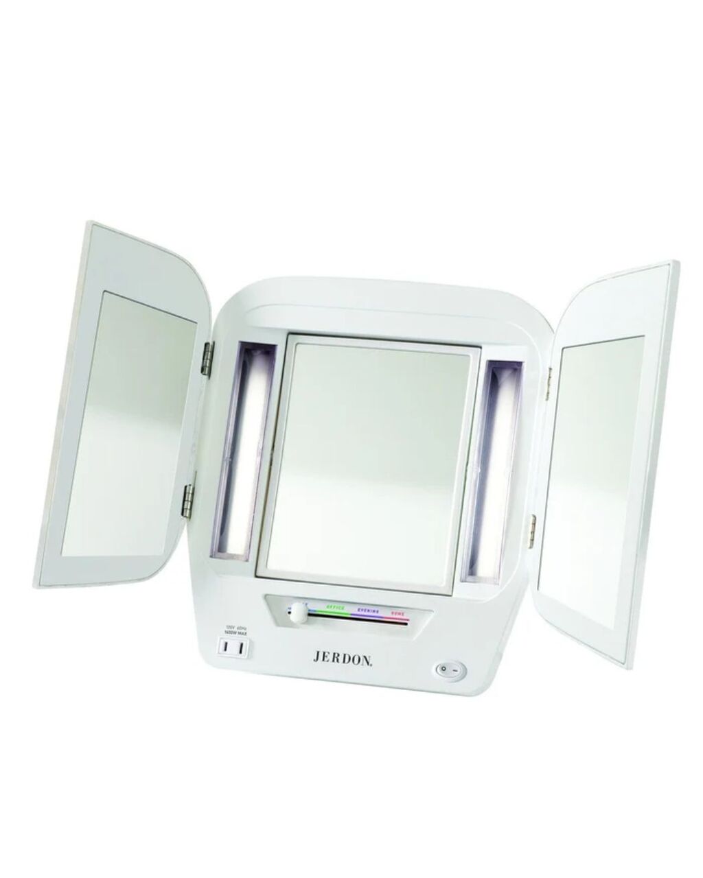 New York, Business, Trifold Makeup Mirror With Lights