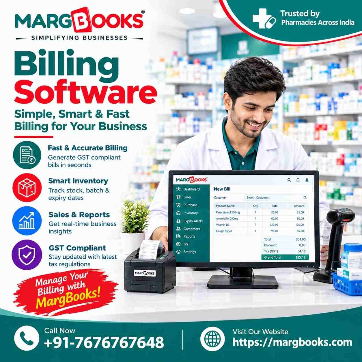 Noida, Accounting, Billing Software For Easy Business Management | MargBooks
