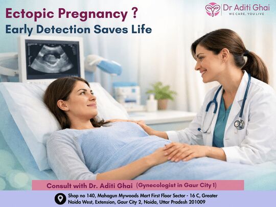 Greater Noida, Health & Beauty Items, Ectopic Pregnancy: Early Detection & Care By Gynecologist In Gaur City 1