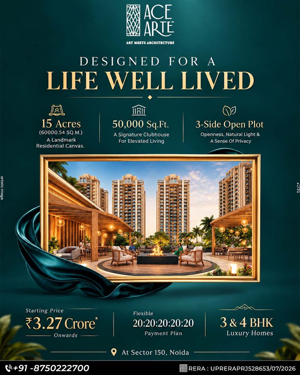 Noida, Real Estate For Sale, INR 32,  4 BR,  2600 Sq. Feet,  Residentials Apartments In Noida