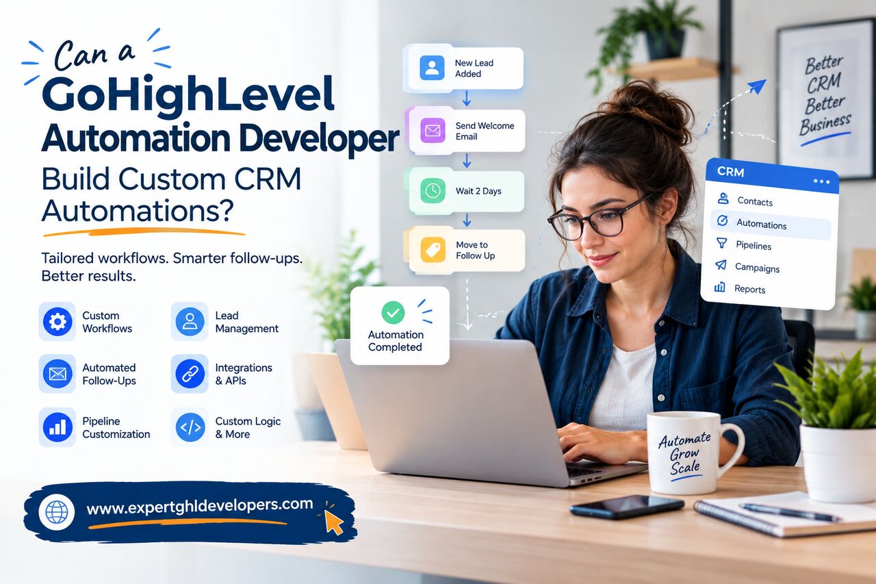 New York, Web Design & Development, GoHighLevel Automation Developer For Custom CRM Automation