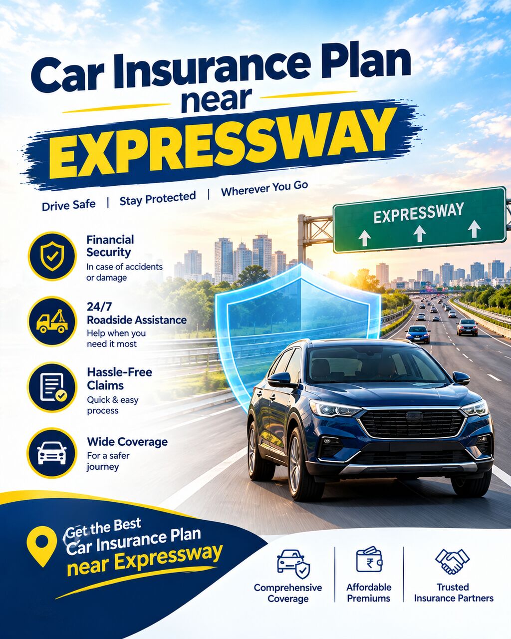 Noida, Financial, Car Insurance Plan Near Expressway For Vehicle Protection