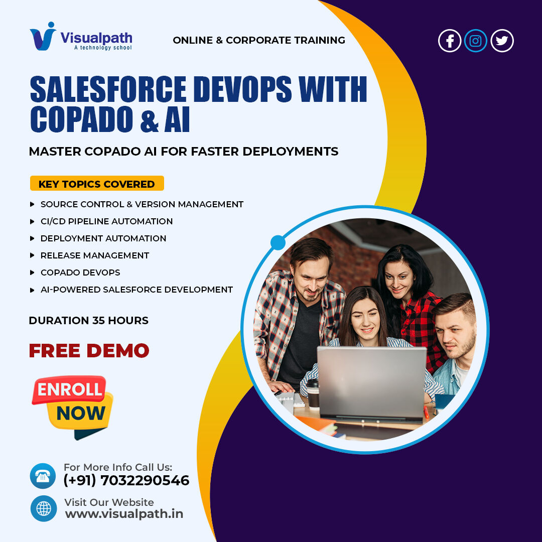 Hyderabad, Lessons Offered, Master Salesforce DevOps AI Online Training | Visualpath