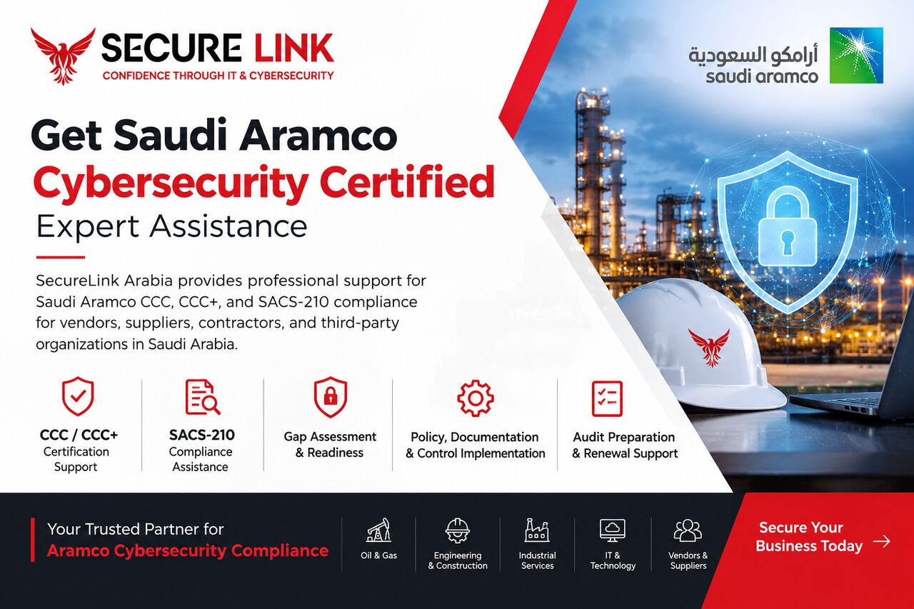 Riyadh, Business, Get Saudi Aramco Cybersecurity Certified &ndash; Expert Assistance
