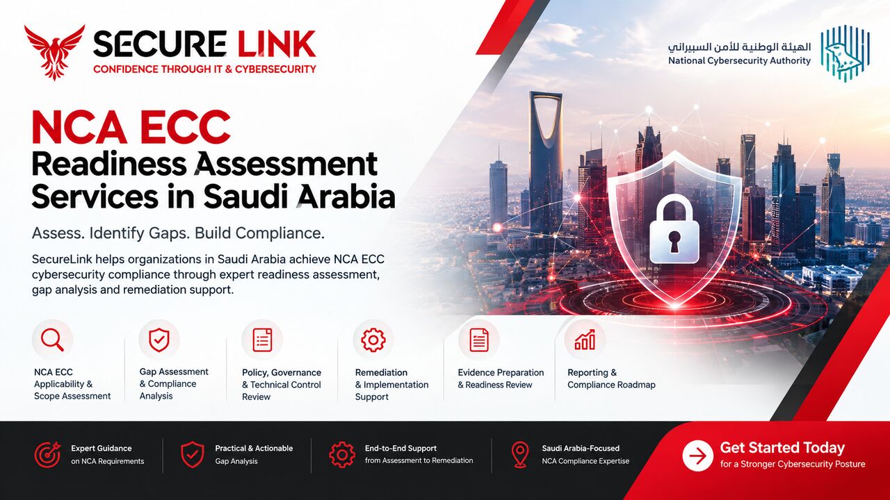 Riyadh, Business, NCA ECC Readiness Assessment Services In Saudi Arabia