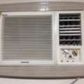 SAR 550,  Window AC/ Safety Gate Iron