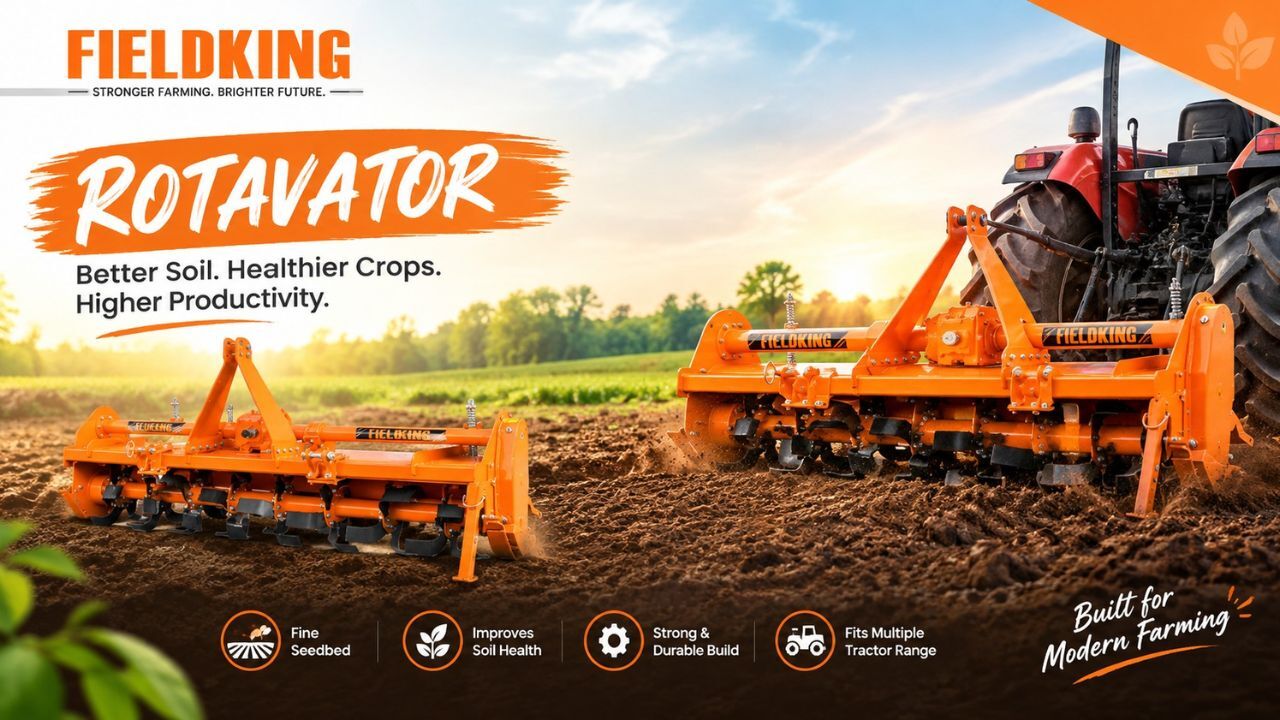 Mumbai, Counseling, Tractor-Mounted Rotavator For Farm Operations