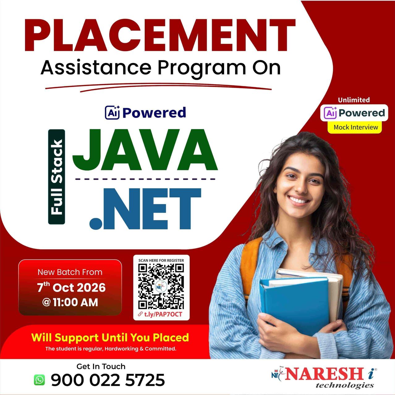 Hyderabad, Lessons Offered, Full Stack Java & .NET Career Guidance And Placement Assistance